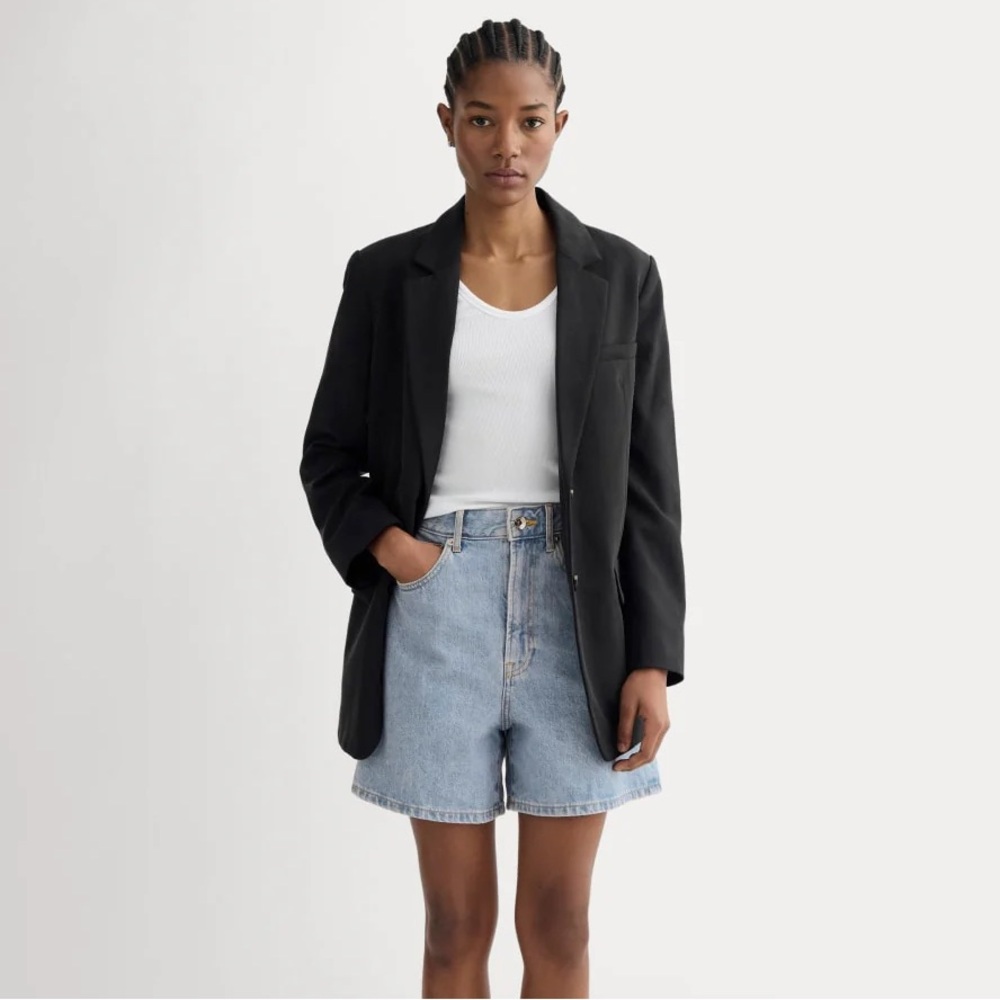 Everlane Light Blue Denim Jean Shorts